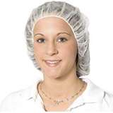 Bouffant Caps non Woven  White  22in 100/bag redirect to product page